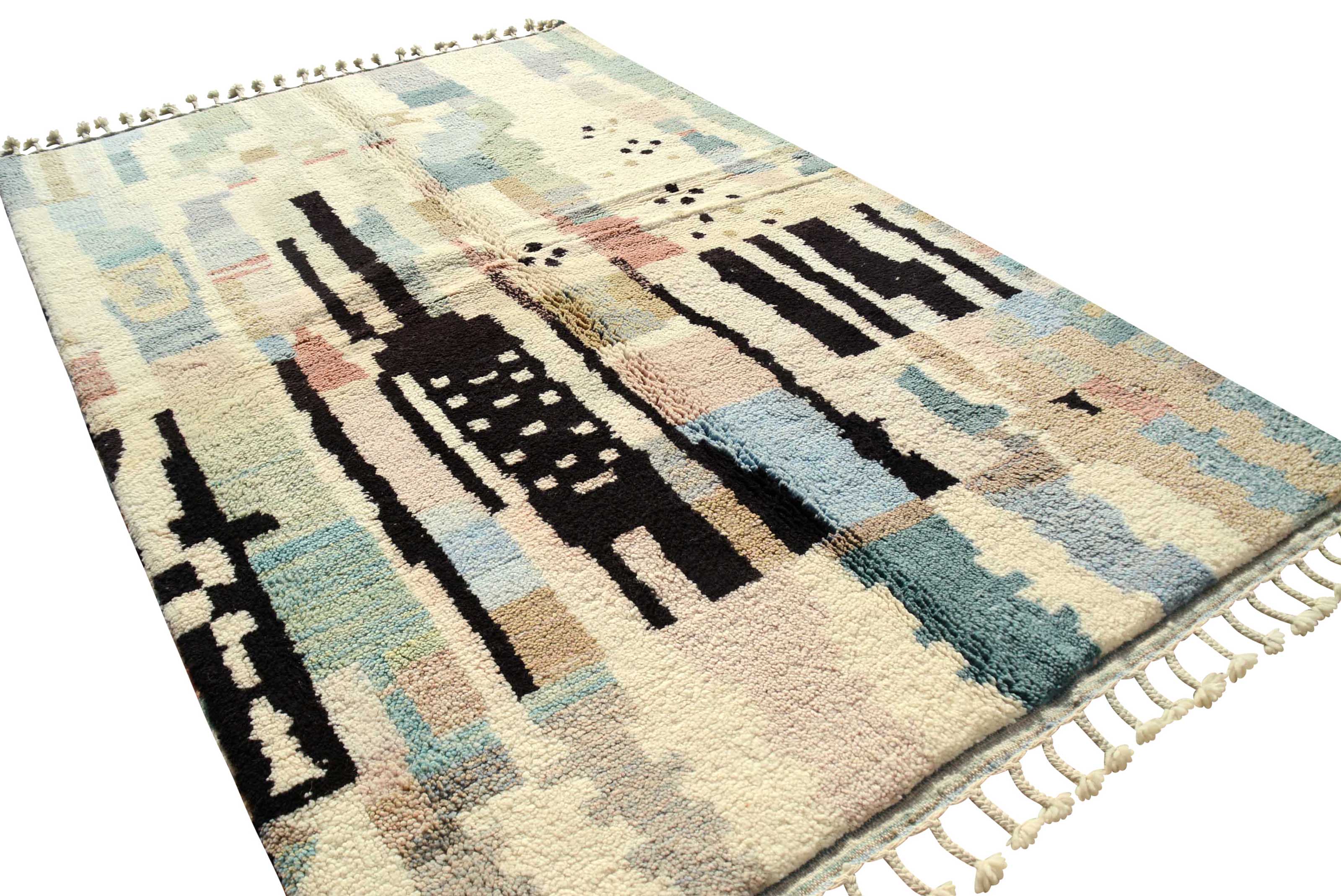 Regalia - Luxurious Blue Azilal Rug for Elegant Spaces | Illuminate Collective