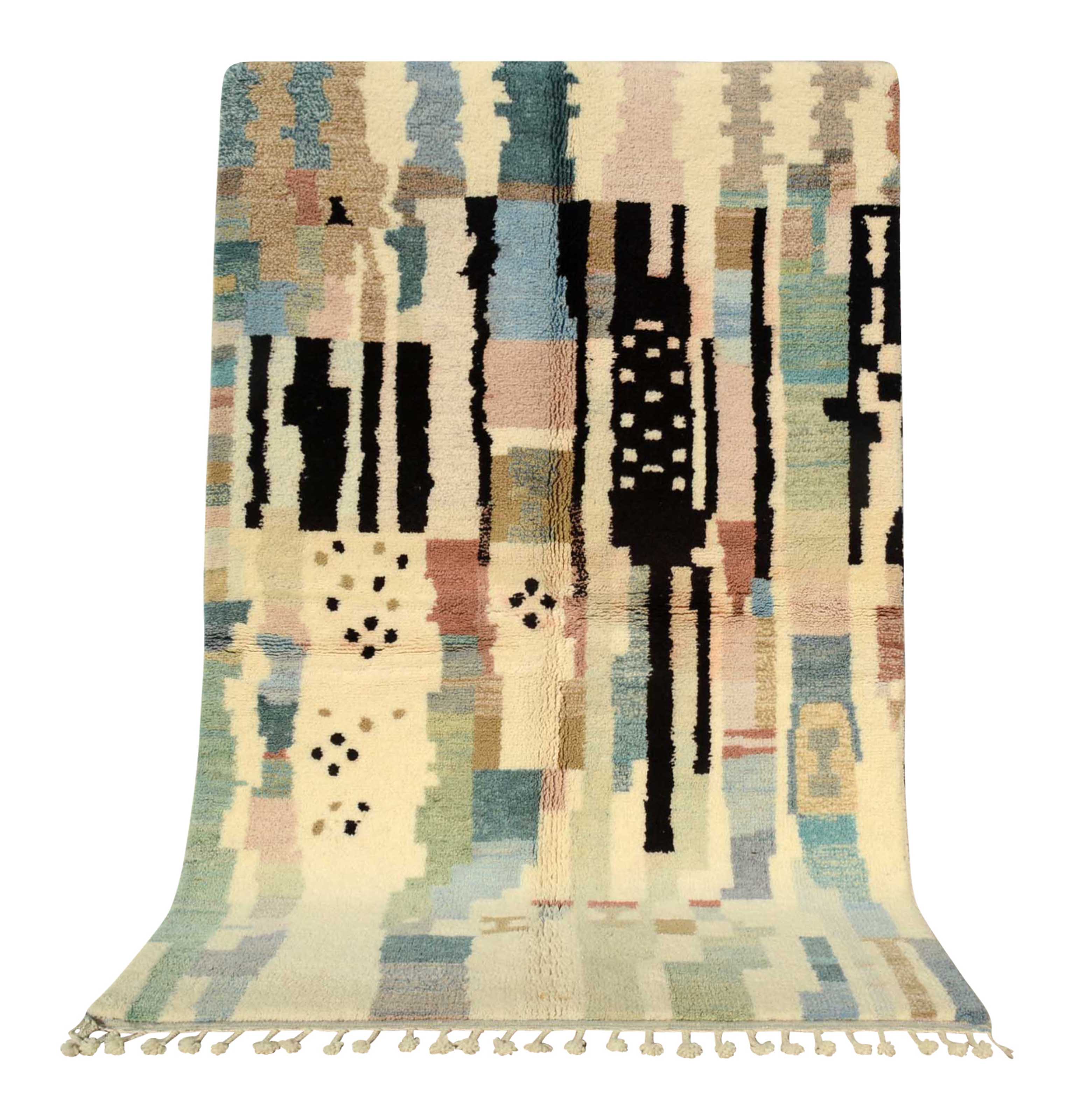 Regalia - Luxurious Blue Azilal Rug for Elegant Spaces | Illuminate Collective