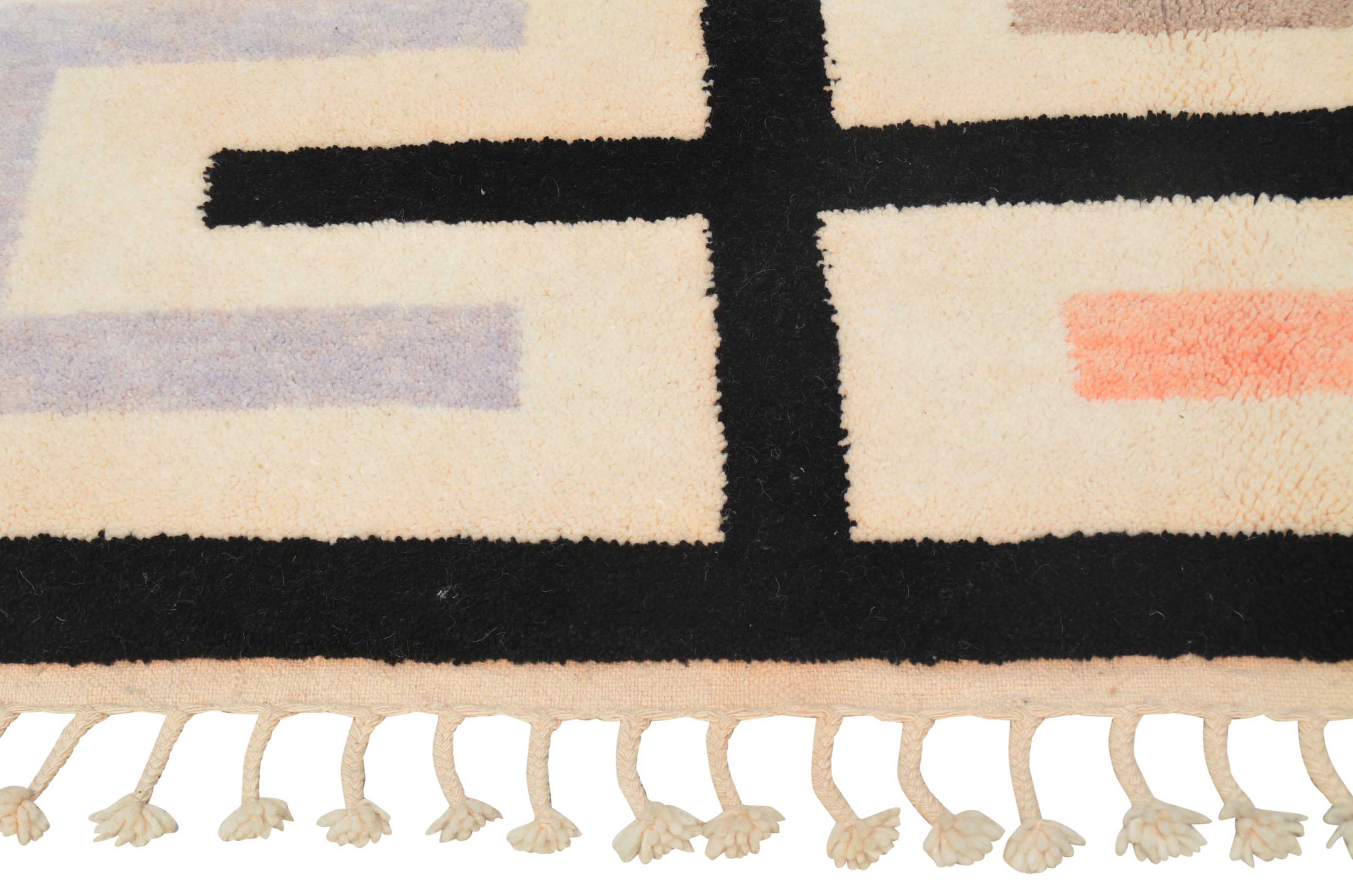 Rose Puzzle Modern Rug - Contemporary Elegance | Illuminate Collective