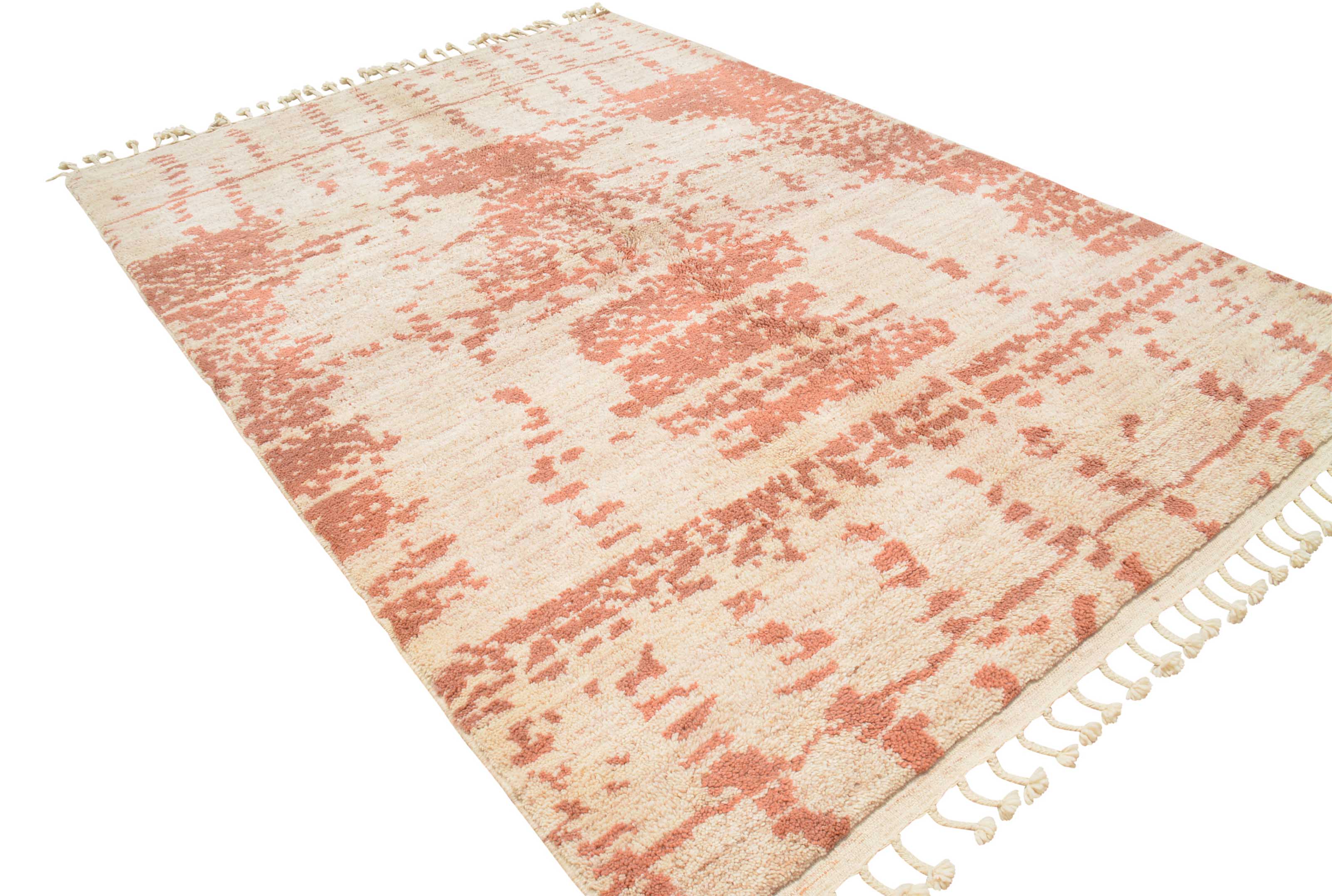 Rosy Tapestry Modern Area Rug - Elegance and Style | Illuminate Collective