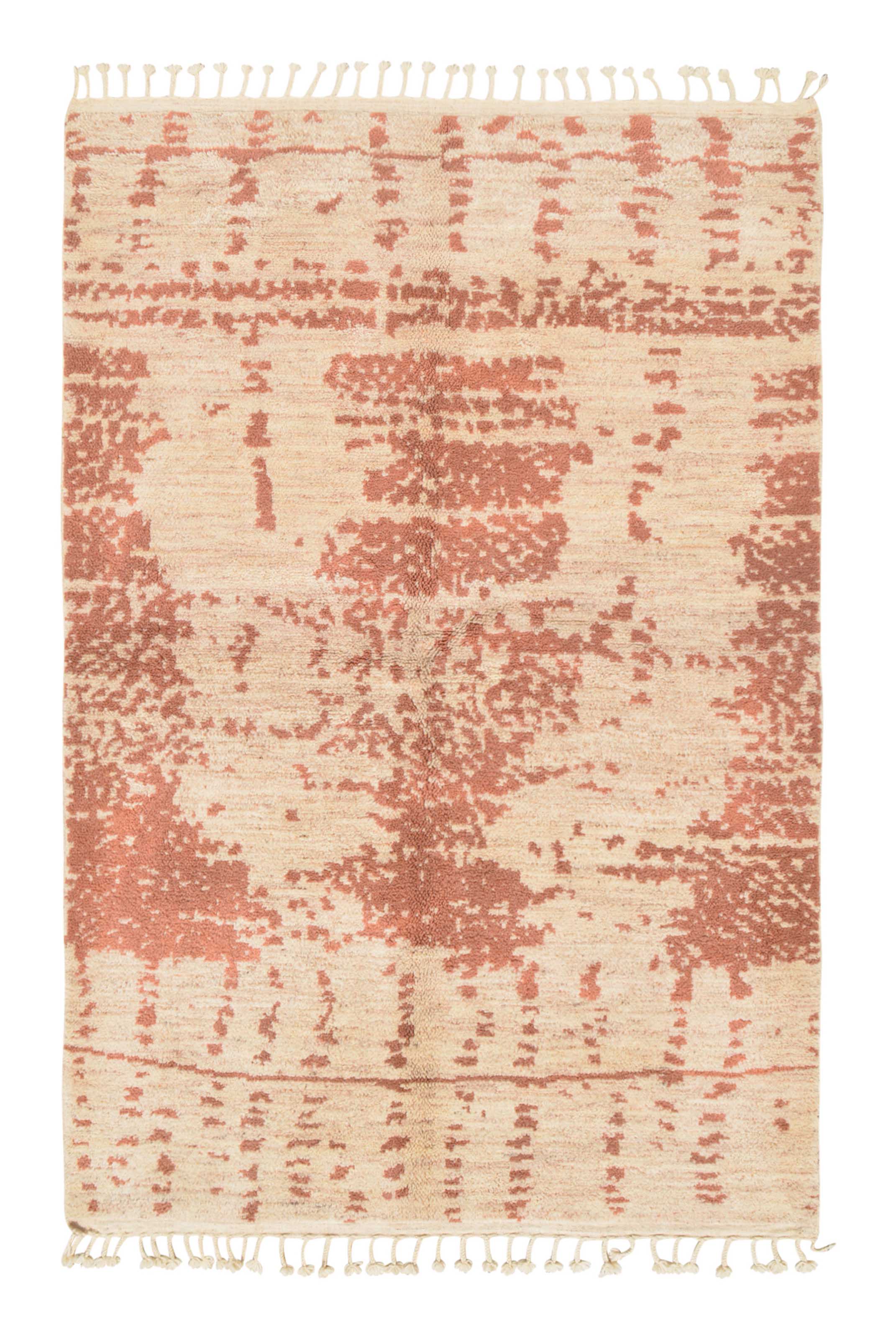 Rosy Tapestry Modern Area Rug - Elegance and Style | Illuminate Collective