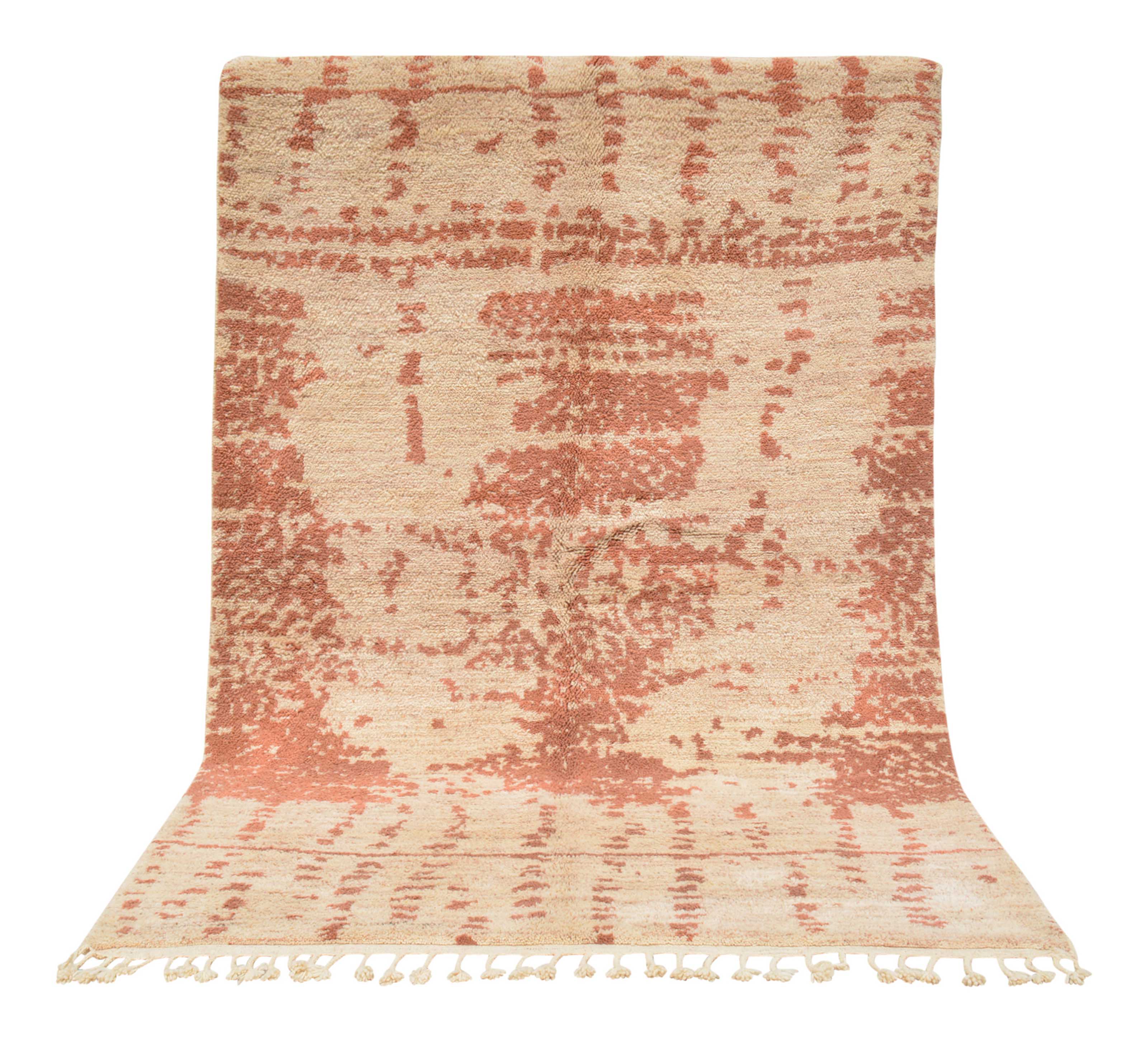 Rosy Tapestry Modern Area Rug - Elegance and Style | Illuminate Collective