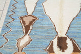 Royal Azure: Handmade Moroccan Rugs | Regal Elegance