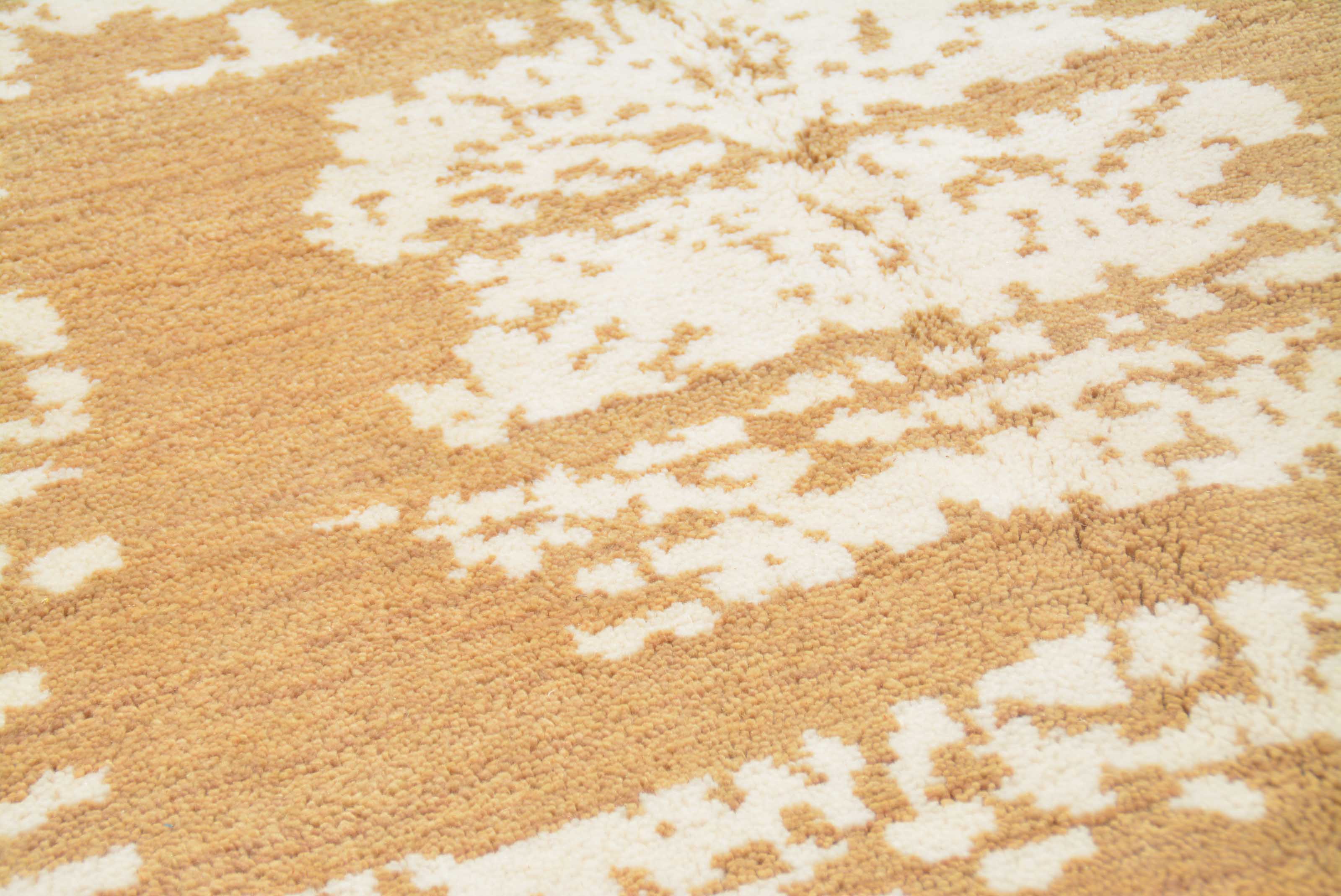 Sandstorm | 6'x9' Textured Beige & Cream Modern Moroccan Area Rug