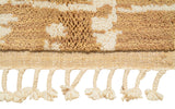 Sandstorm | 6'x9' Textured Beige & Cream Modern Moroccan Area Rug