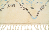 Sky Mat Moroccan Area Rug - Tranquil Elegance | Illuminate Collective