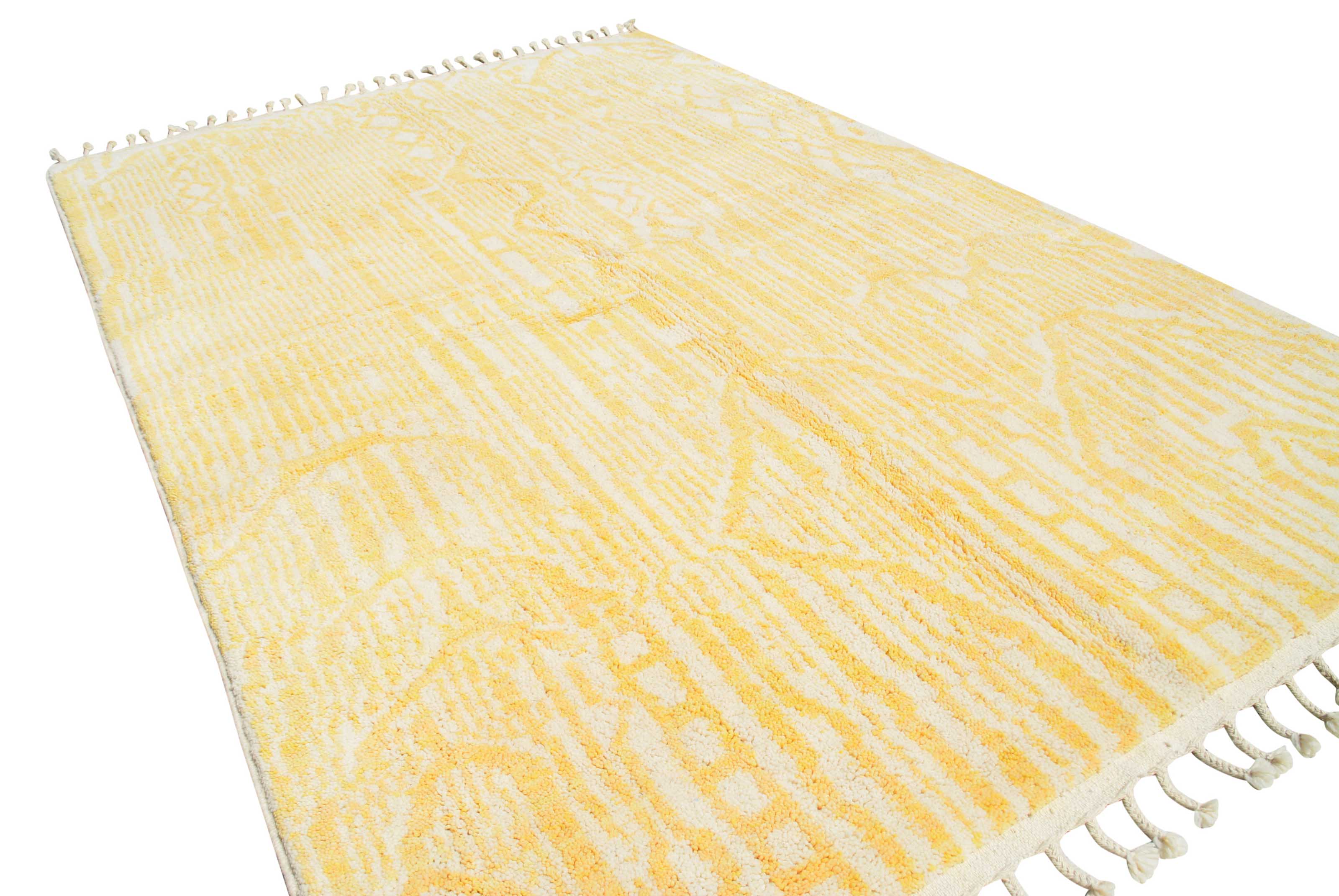 Sunburst Moroccan Rug - Handwoven Sunshine for Your Home