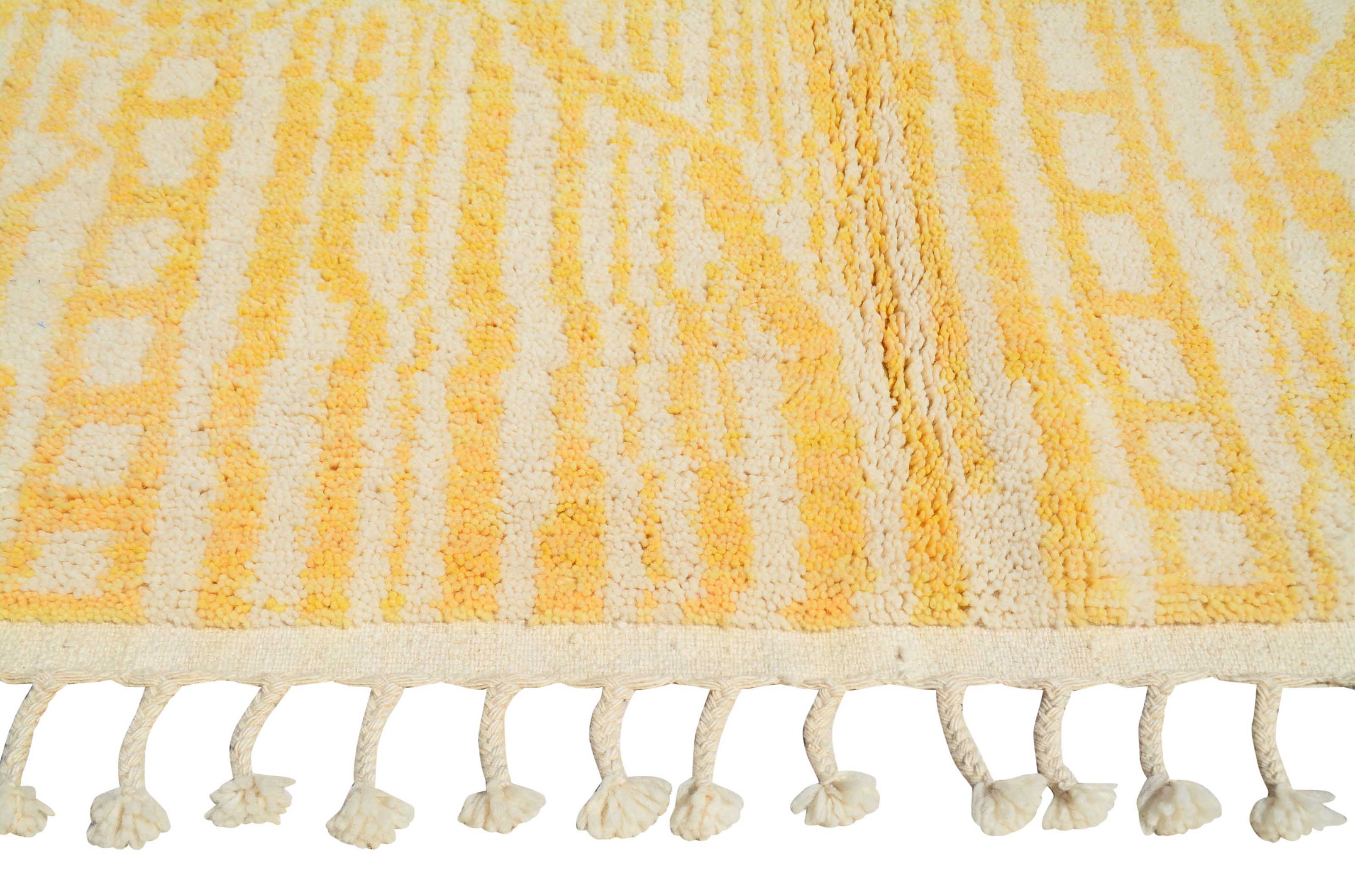 Sunburst Moroccan Rug - Handwoven Sunshine for Your Home