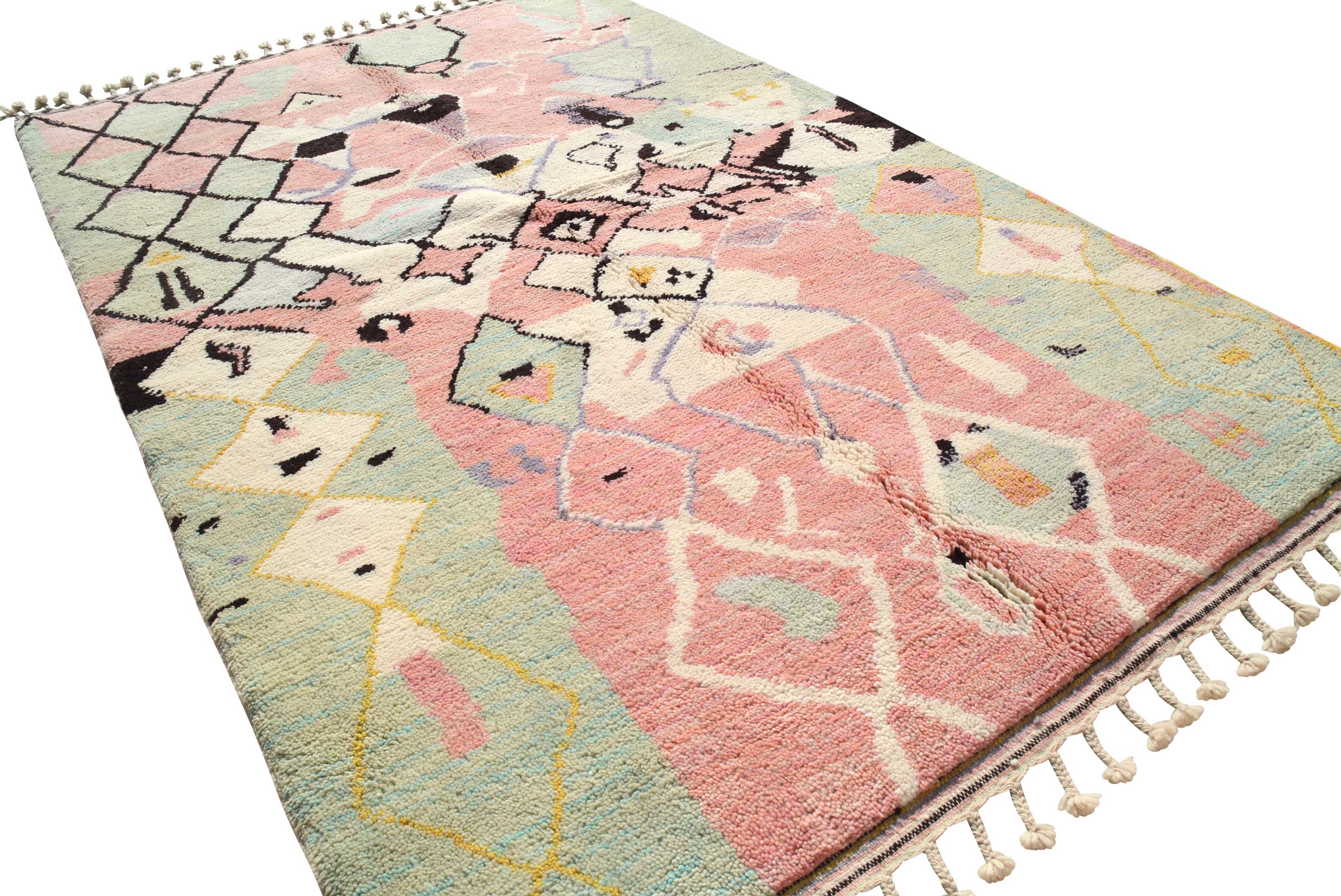 Tealuxe - Opulent Pink Teal Rug for Luxurious Home Decor | Illuminate Collective