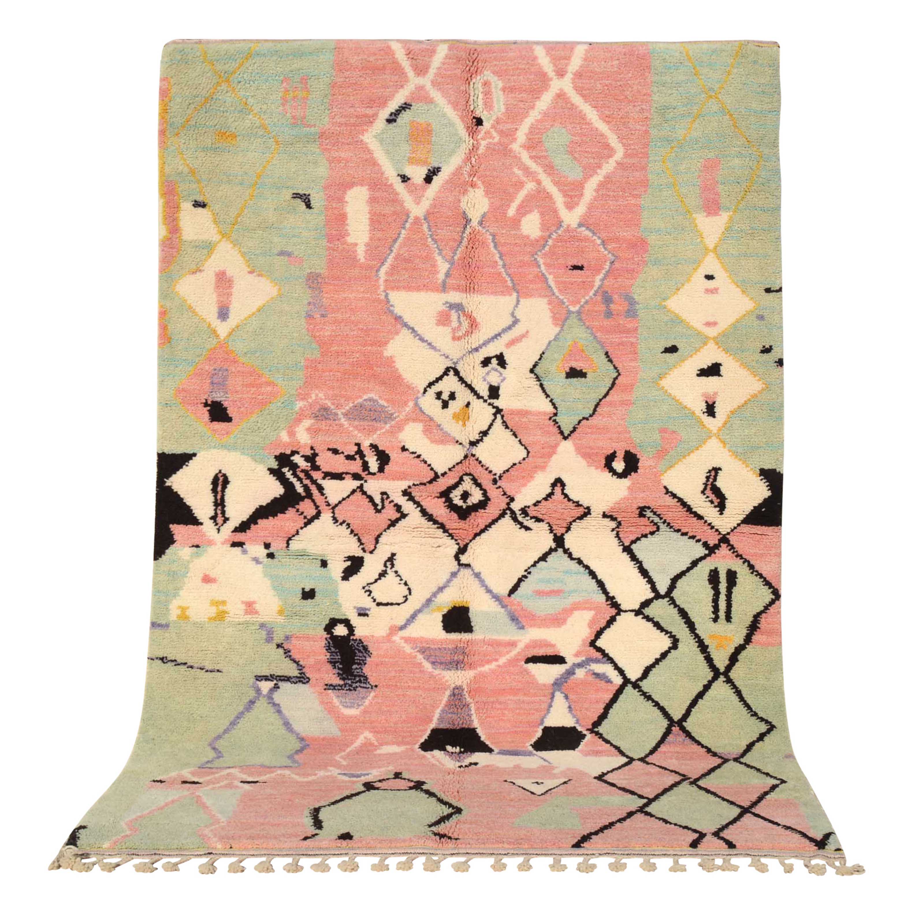 Tealuxe - Opulent Pink Teal Rug for Luxurious Home Decor | Illuminate Collective