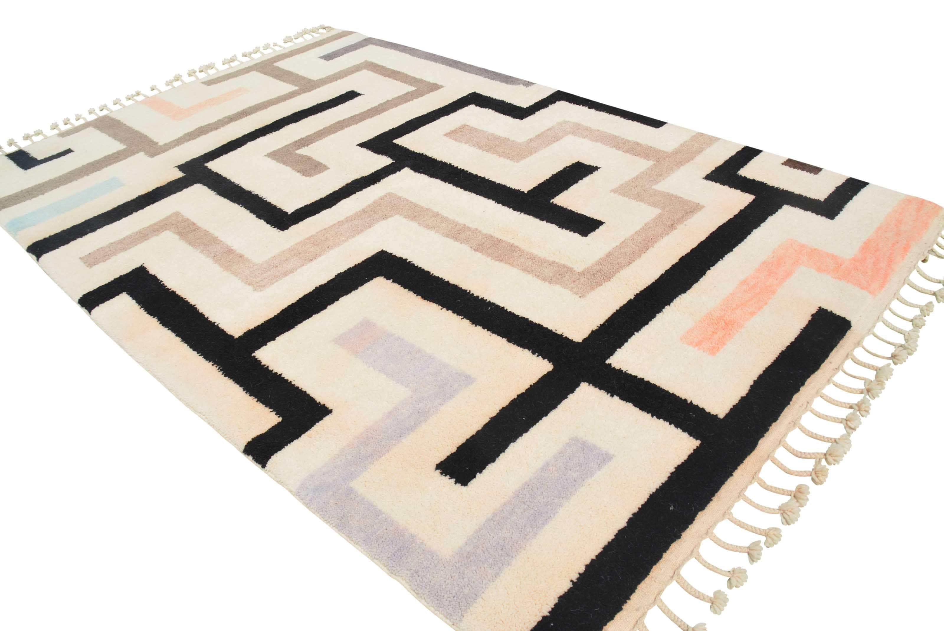 Tetris Blocks Modern Area Rug - Geometric Elegance | Illuminate Collective