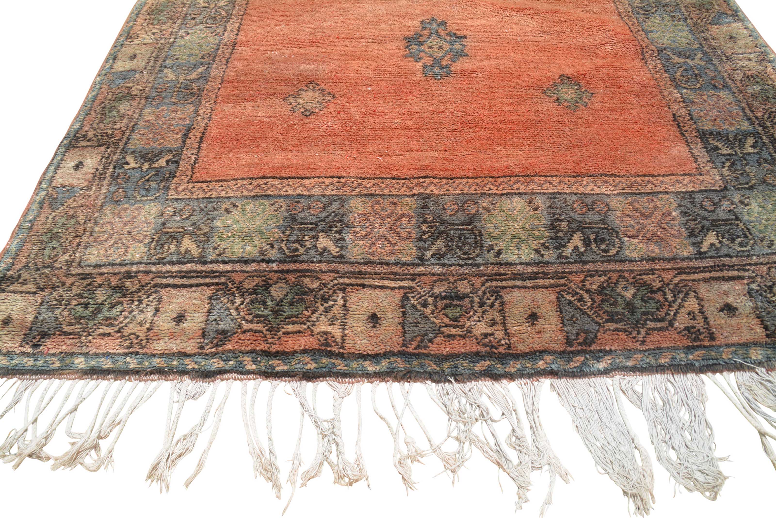 Timeless Rabati Antique Rug - Moroccan Carpet Beauty | Illuminate Collective