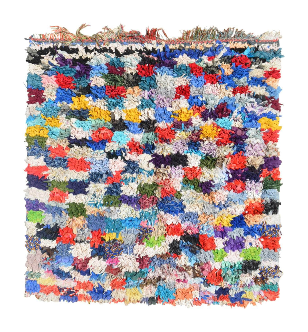 Timeless Treasures | Vintage Handwoven Moroccan Rug with Enduring Beauty