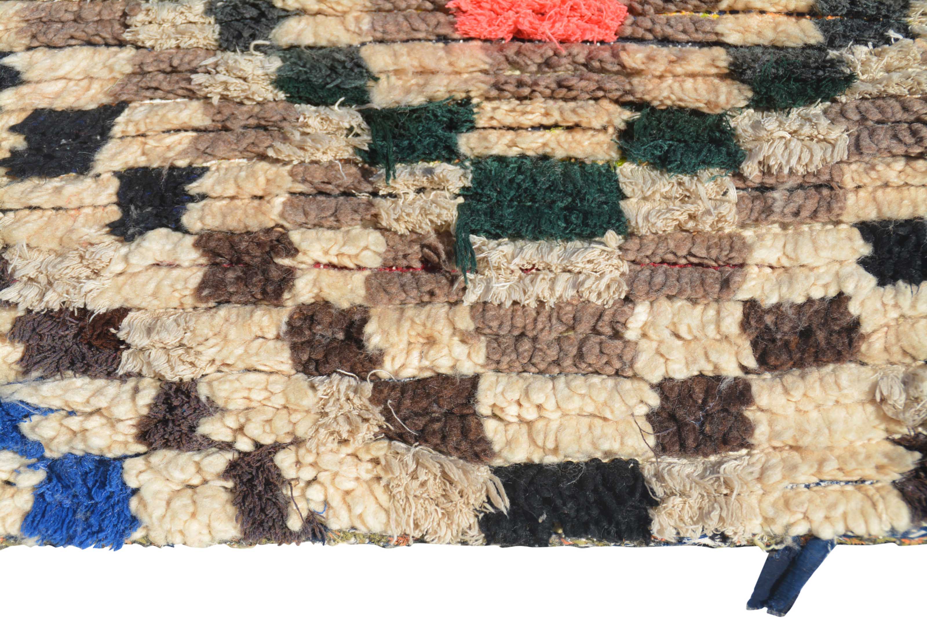 Vintage Linoleum Rugs | Vintage Bath Moroccan Rug Medium | Illuminate Collective