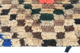 Vintage Linoleum Rugs | Vintage Bath Moroccan Rug Medium | Illuminate Collective