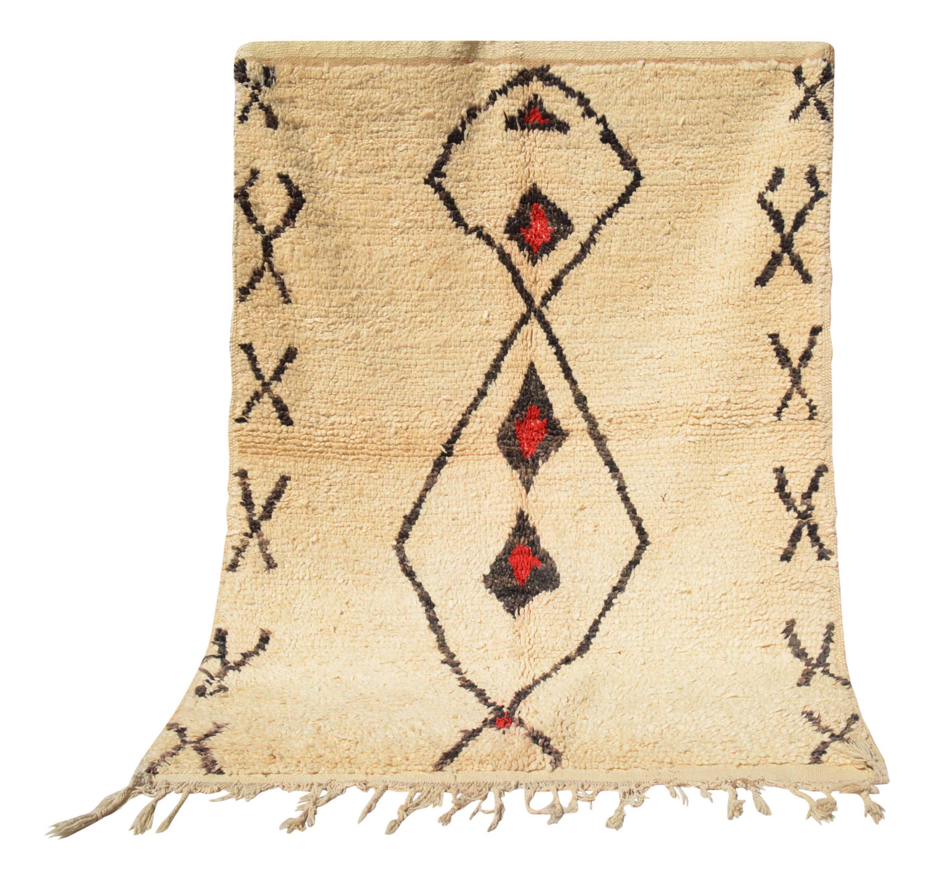 Vintage Look Rugs | Vintage Moroccan Rug 