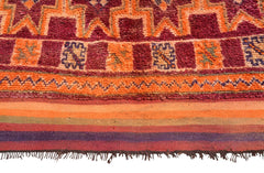 Vintage Moroccan Rug Vintage Oasis | Handmade Moroccan Rug with Intricate Patterns illuminate collective
