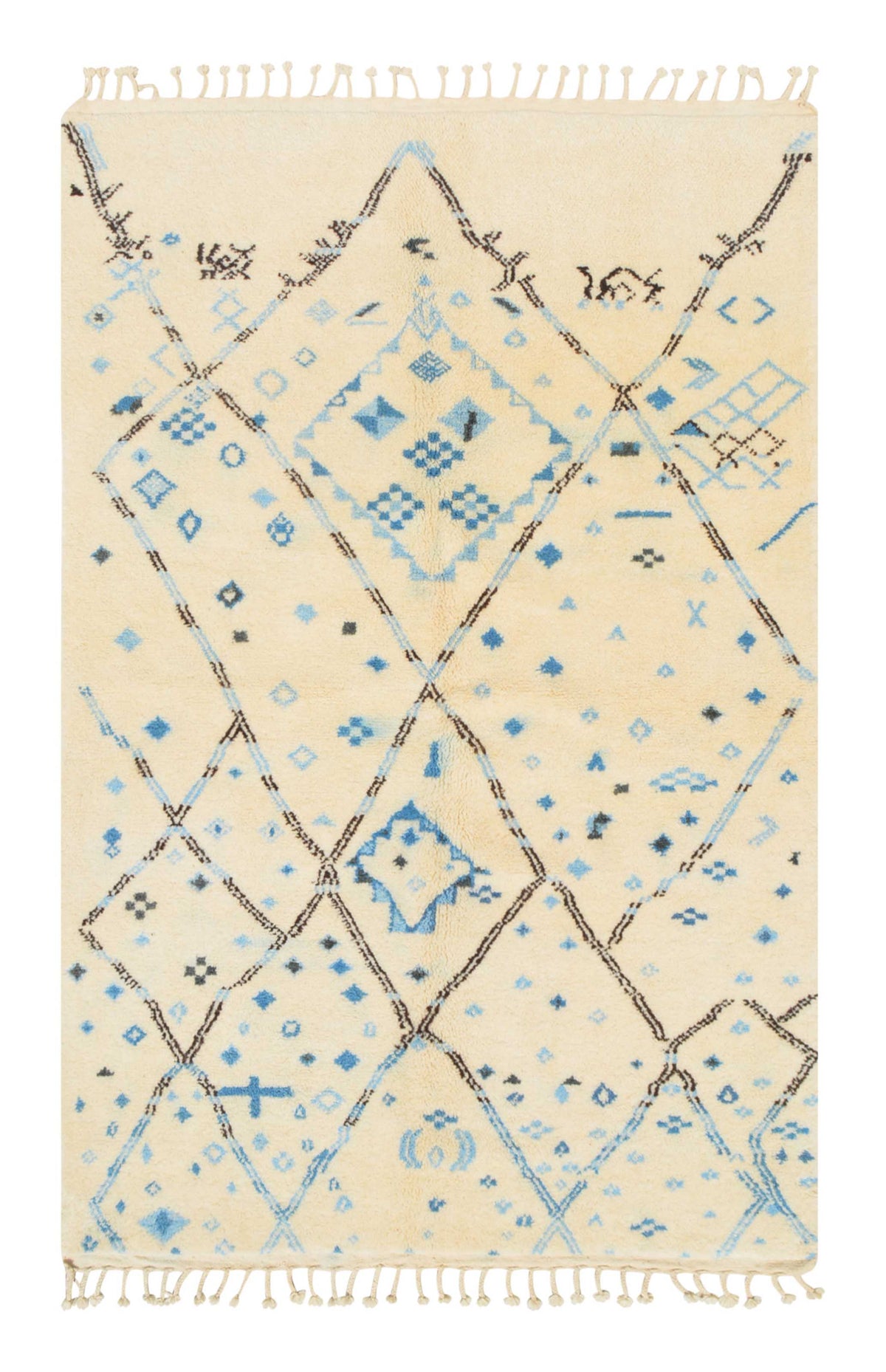Zigzag Carnival Moroccan Area Rug - Vibrant Elegance | Illuminate Collective