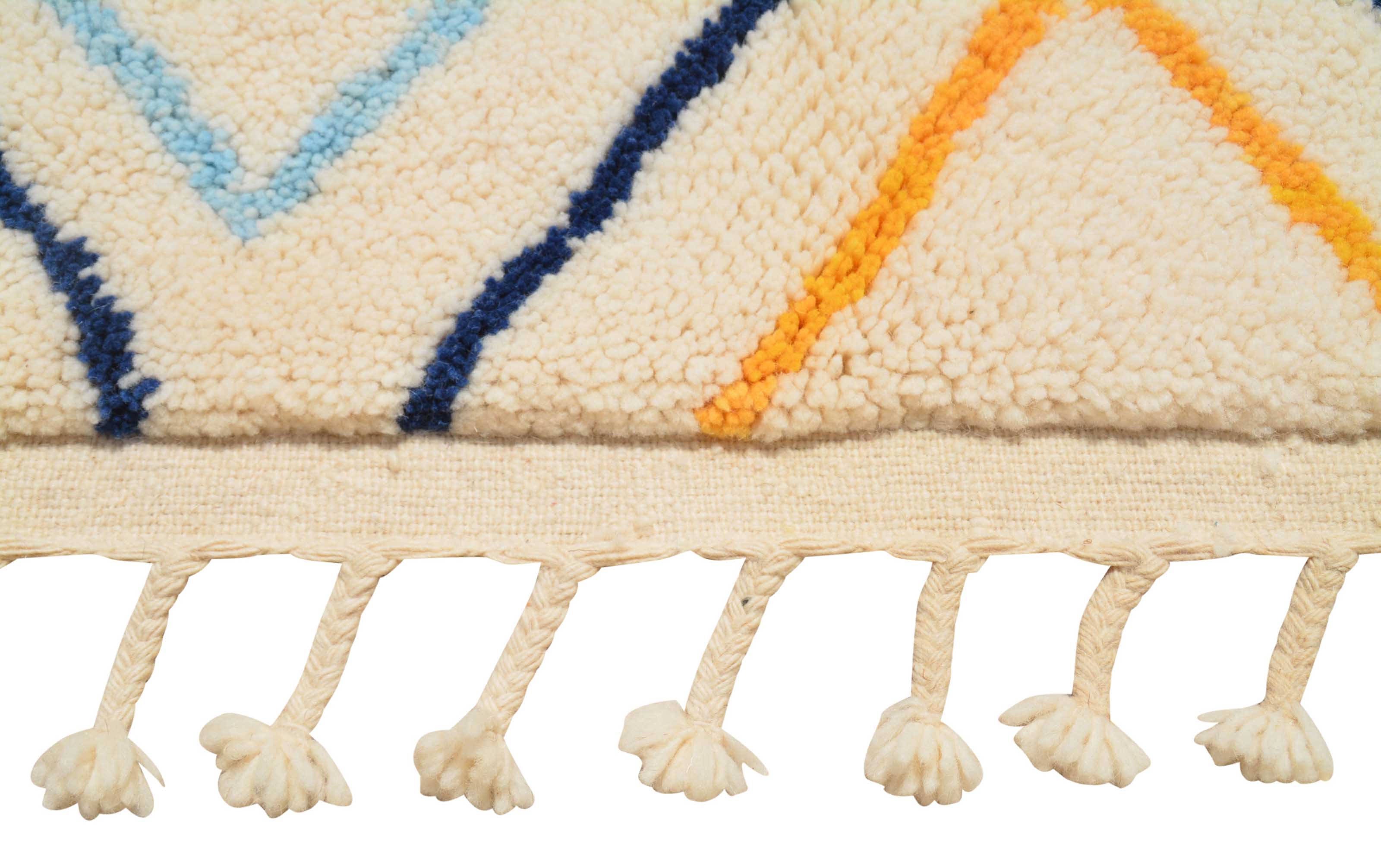 Zigzag Carnival Moroccan Area Rug - Vibrant Elegance | Illuminate Collective