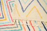Zigzag Carnival Moroccan Area Rug - Vibrant Elegance | Illuminate Collective