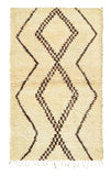 Beni Ourian Rug - Moroccan Rug