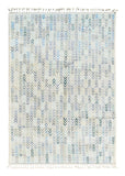 Blue Arrows Handmade Rug - Add a Modern Touch to Your Home