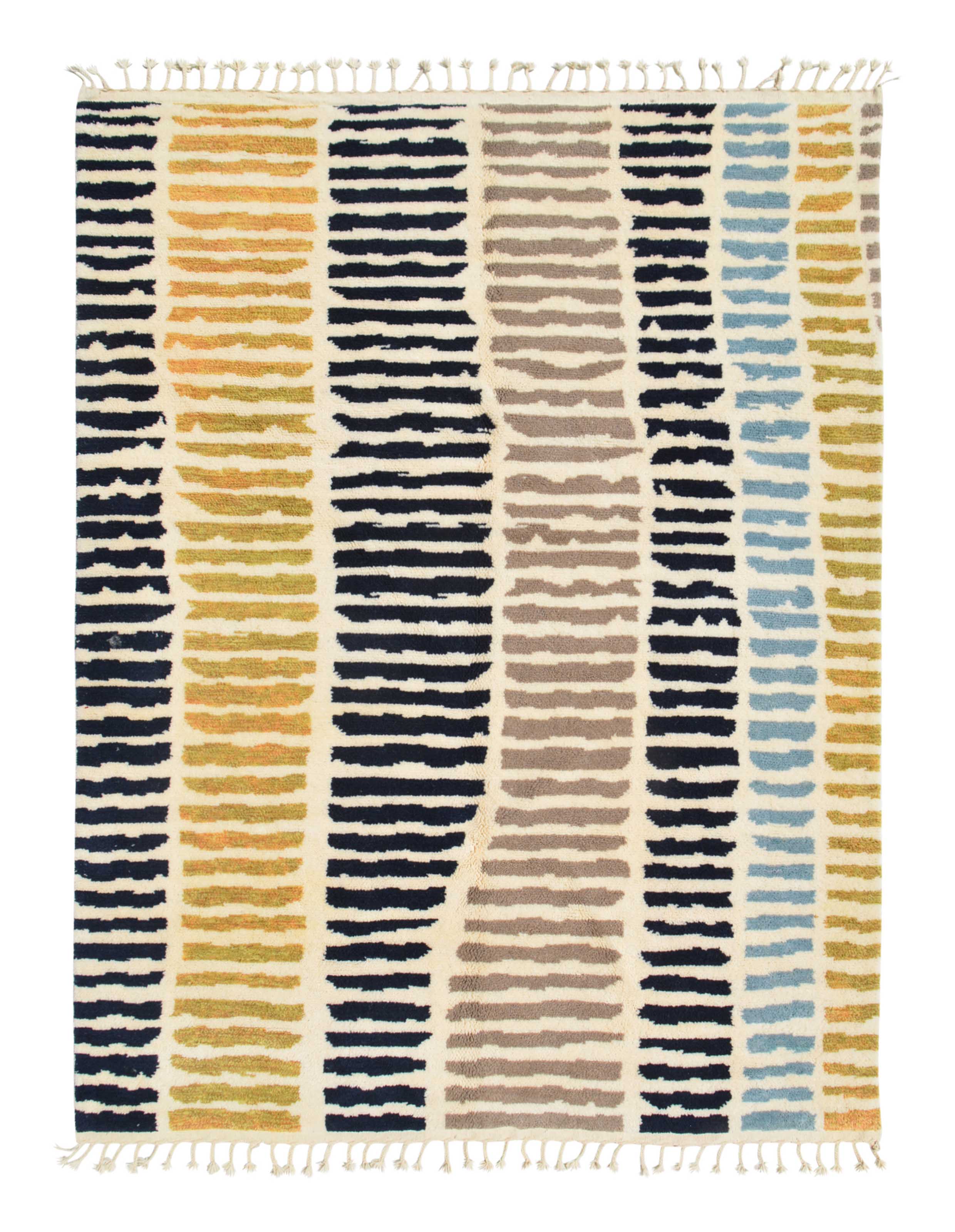 Blue Lime Handmade Rug
