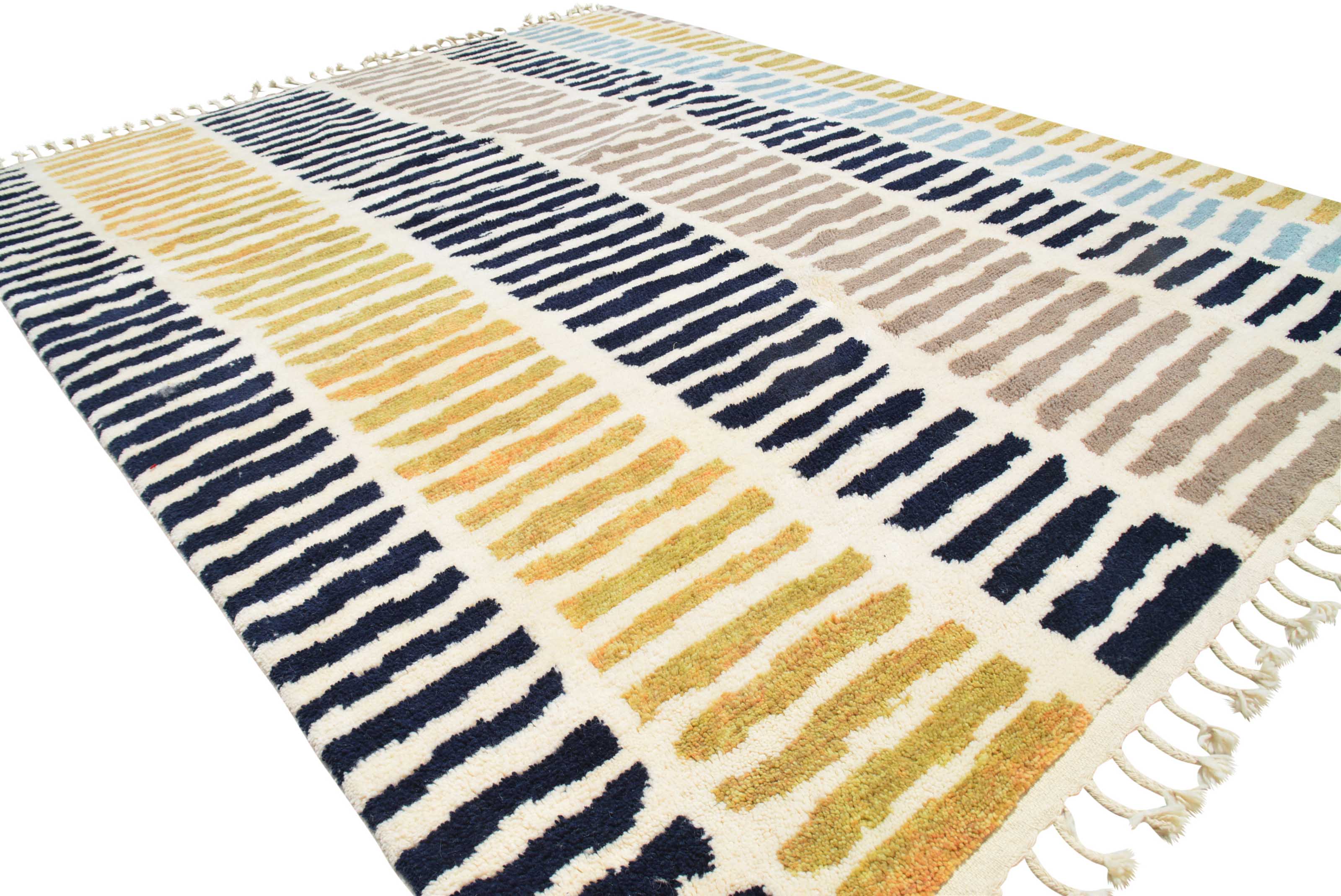 Blue Lime Handmade Rug