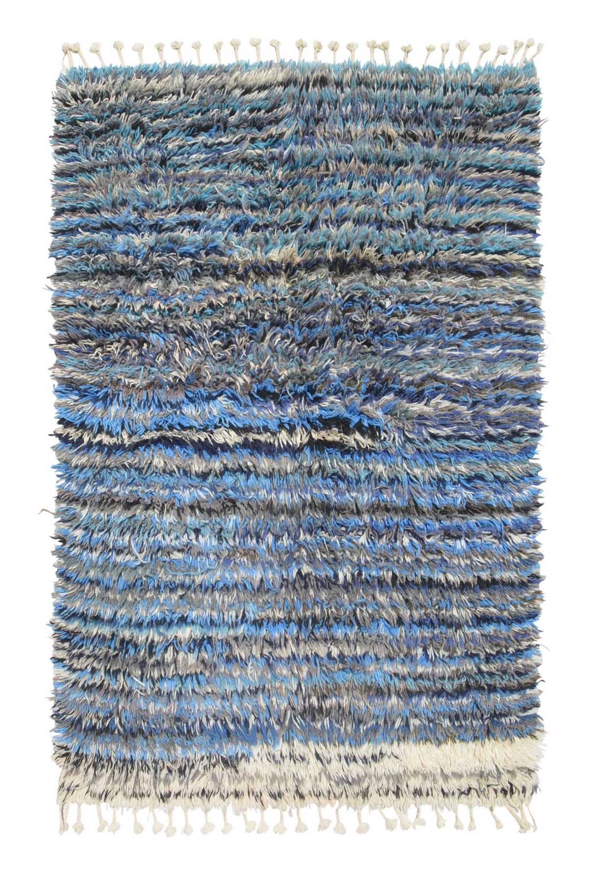 Blue Lines Handmade Rug