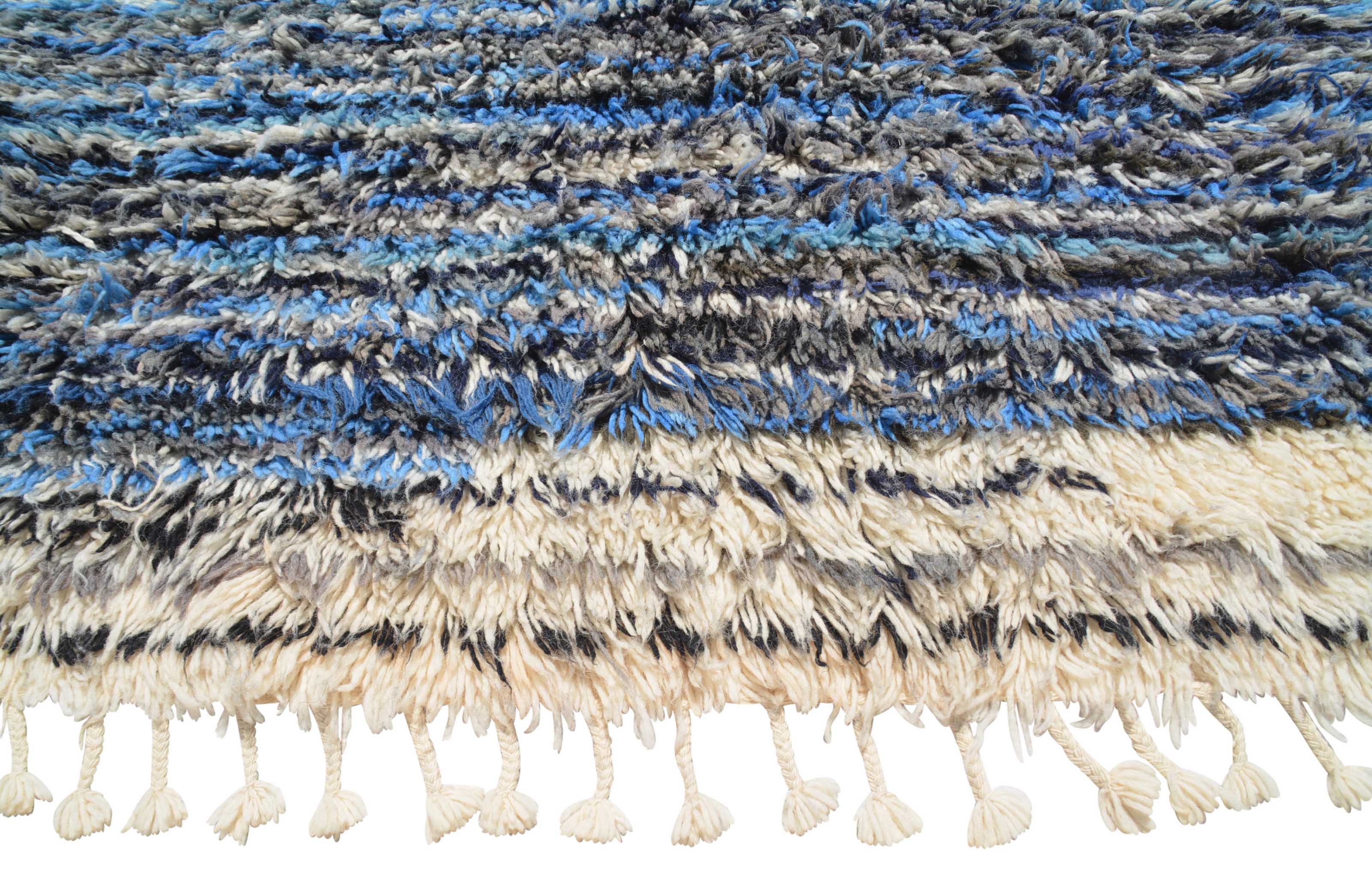 Blue Lines Handmade Rug