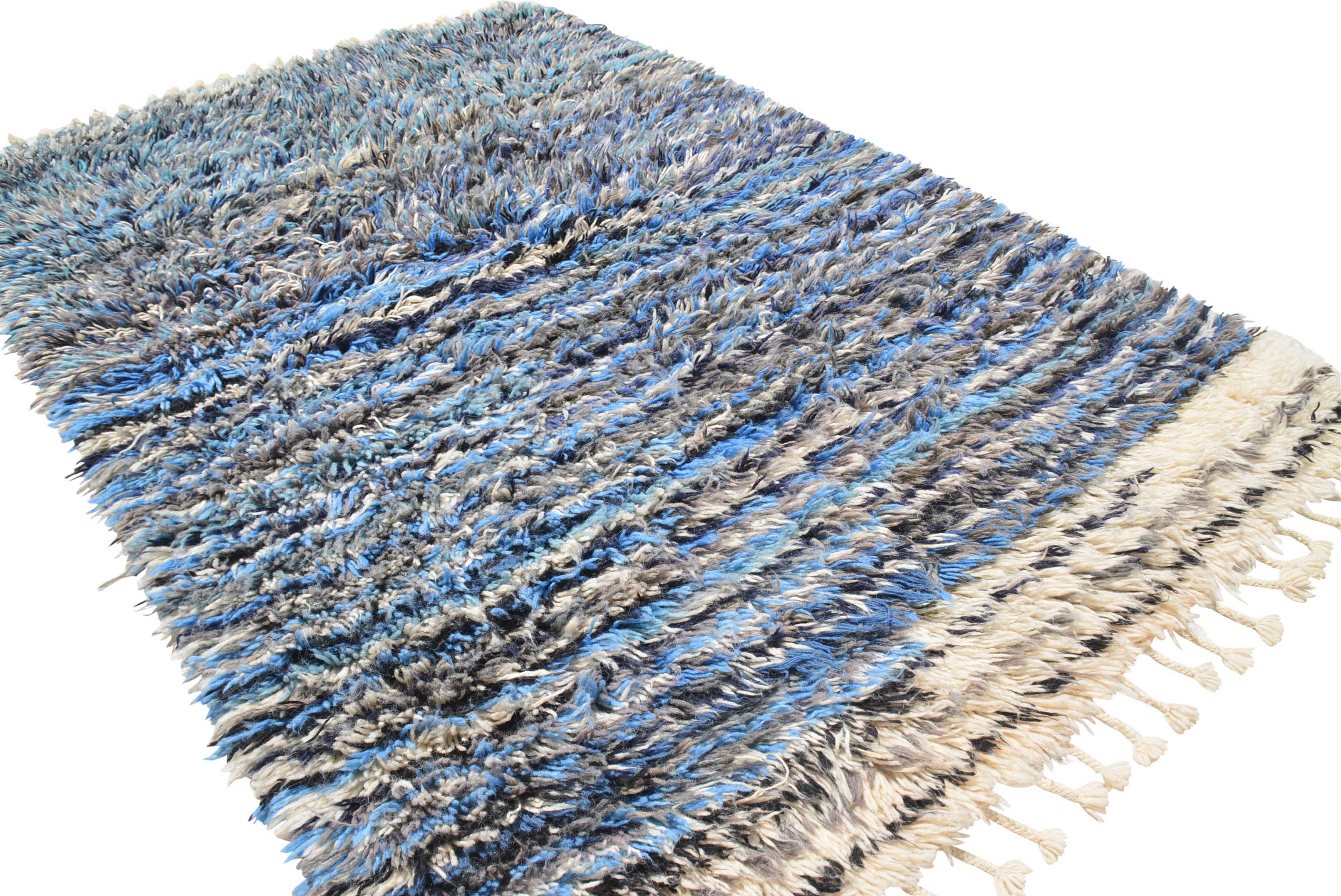 Blue Lines Handmade Rug