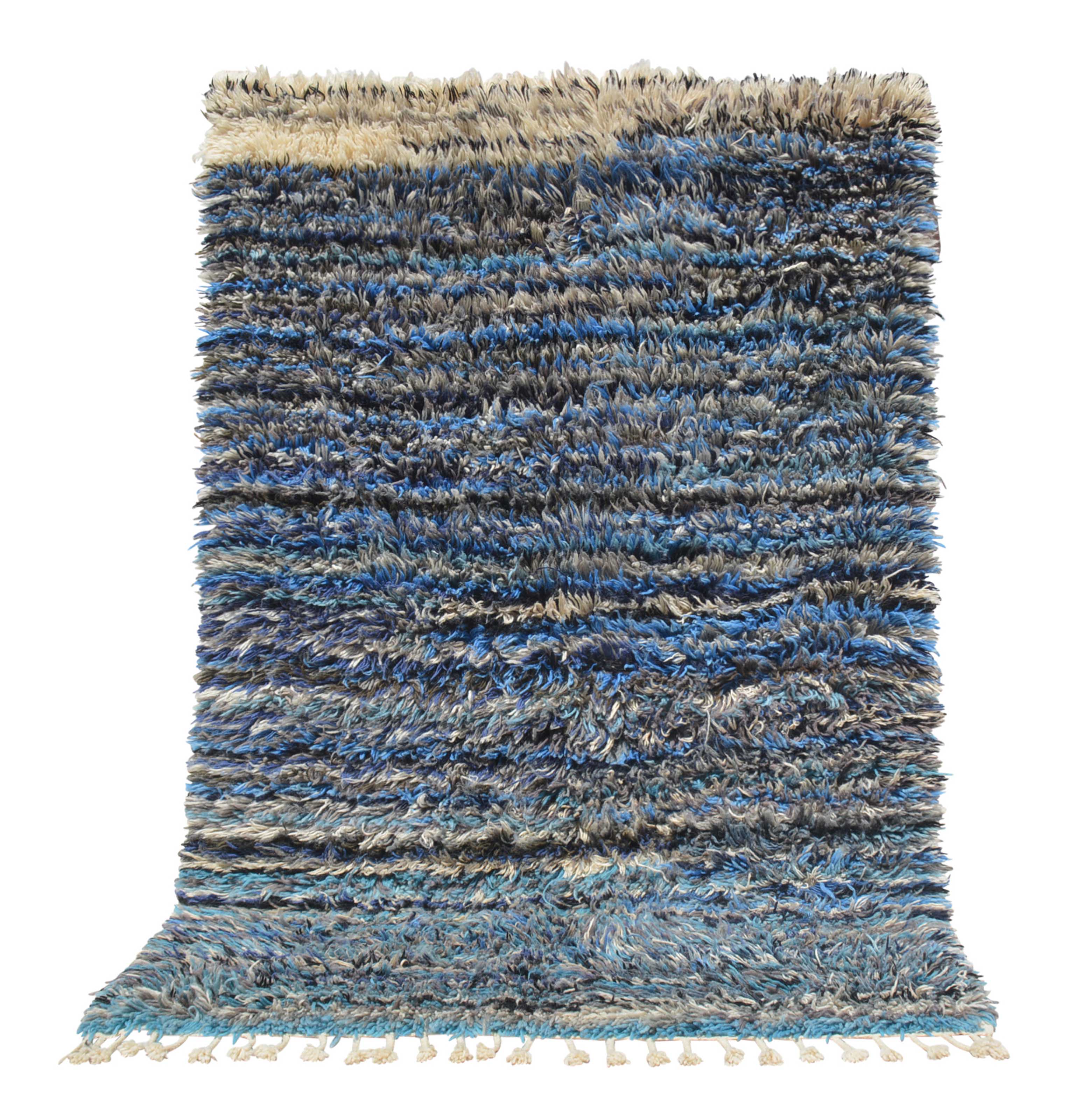 Blue Lines Handmade Rug