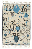 Blue Rugs For Living Room | Shop Handmade Moroccan Rug