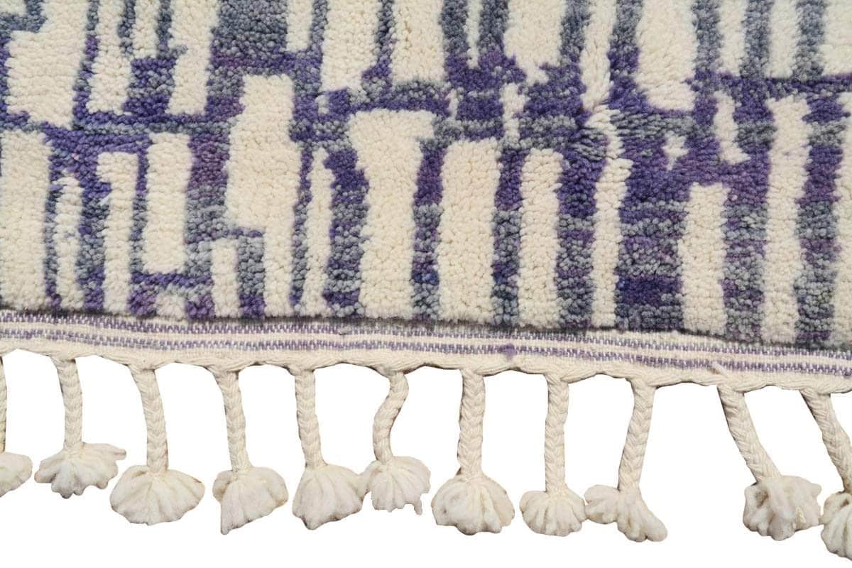 Blue stripes Moroccan Rug | Modern Moroccan Rugs 