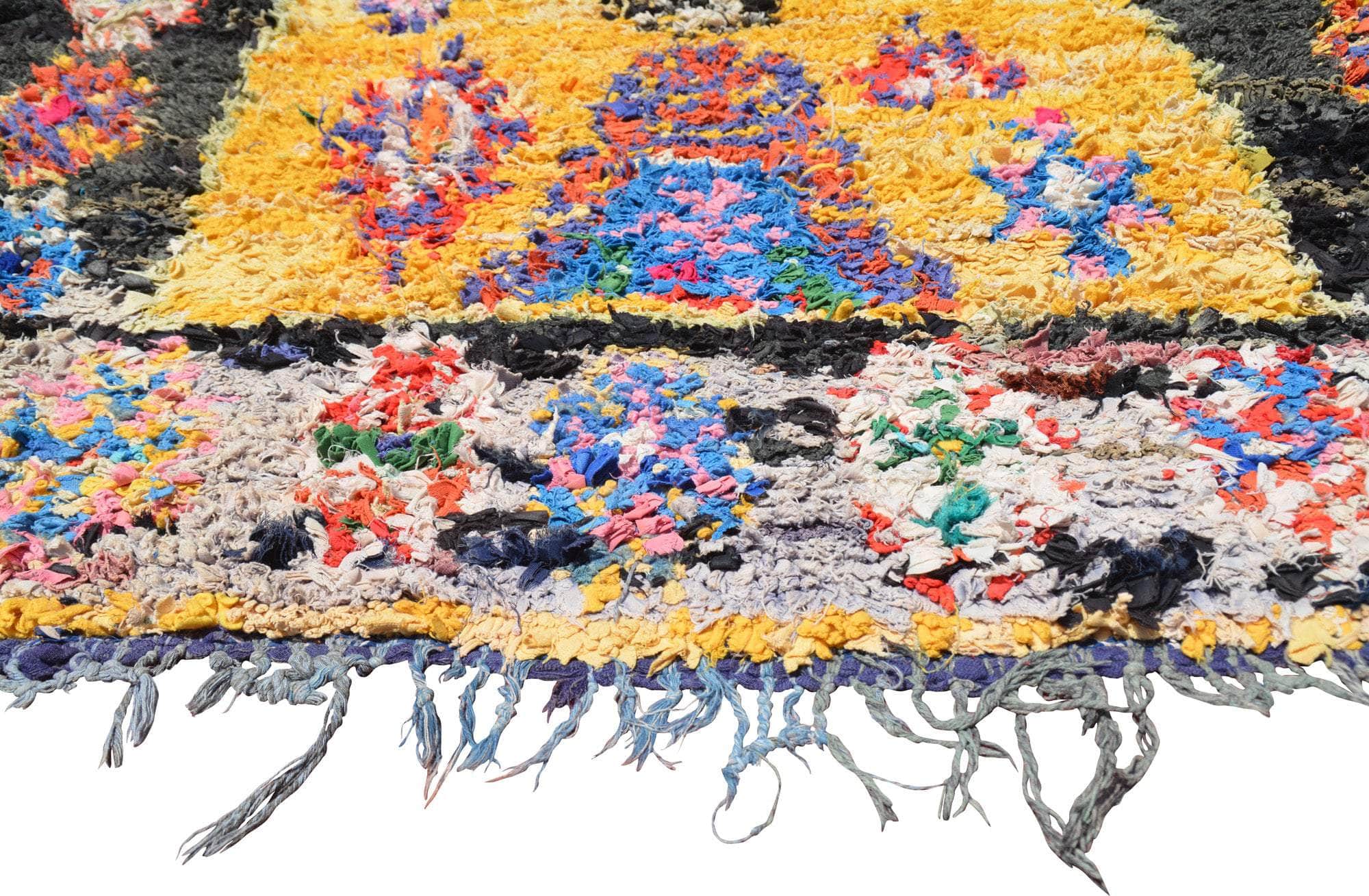Boucharouette Runner Vintage Rug
