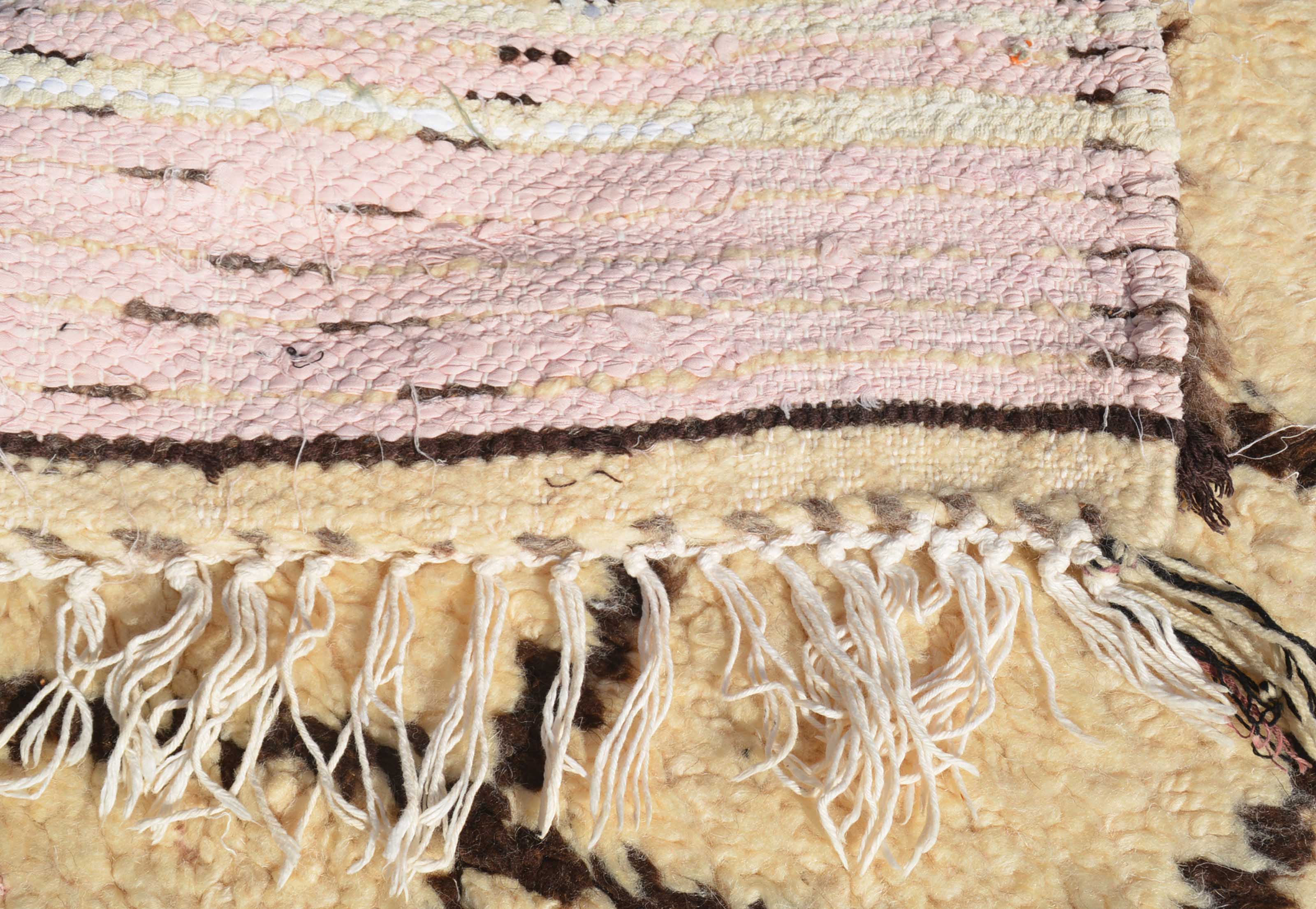 Brown And Black Rugs - Vintage Moroccan Rug