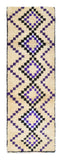 Brown and Blue Rugs | Vintage Moroccan Rug 