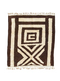Brown Moroccan rug