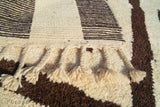Brown Moroccan rug