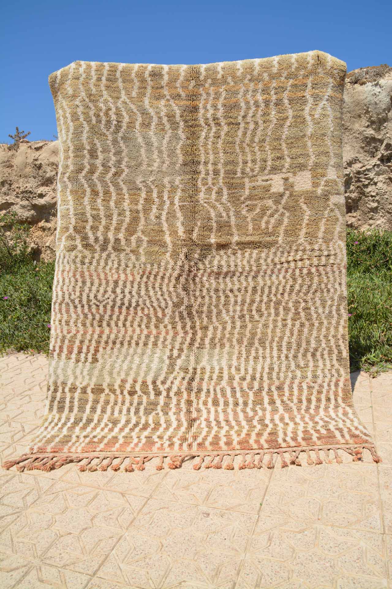  Brown Moroccan Rug - Hand Woven Moroccan Rugs  