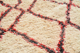 Brown Vintage Rugs | Red Vintage Rug | Moroccan Rug Medium Size | Illuminate Collective