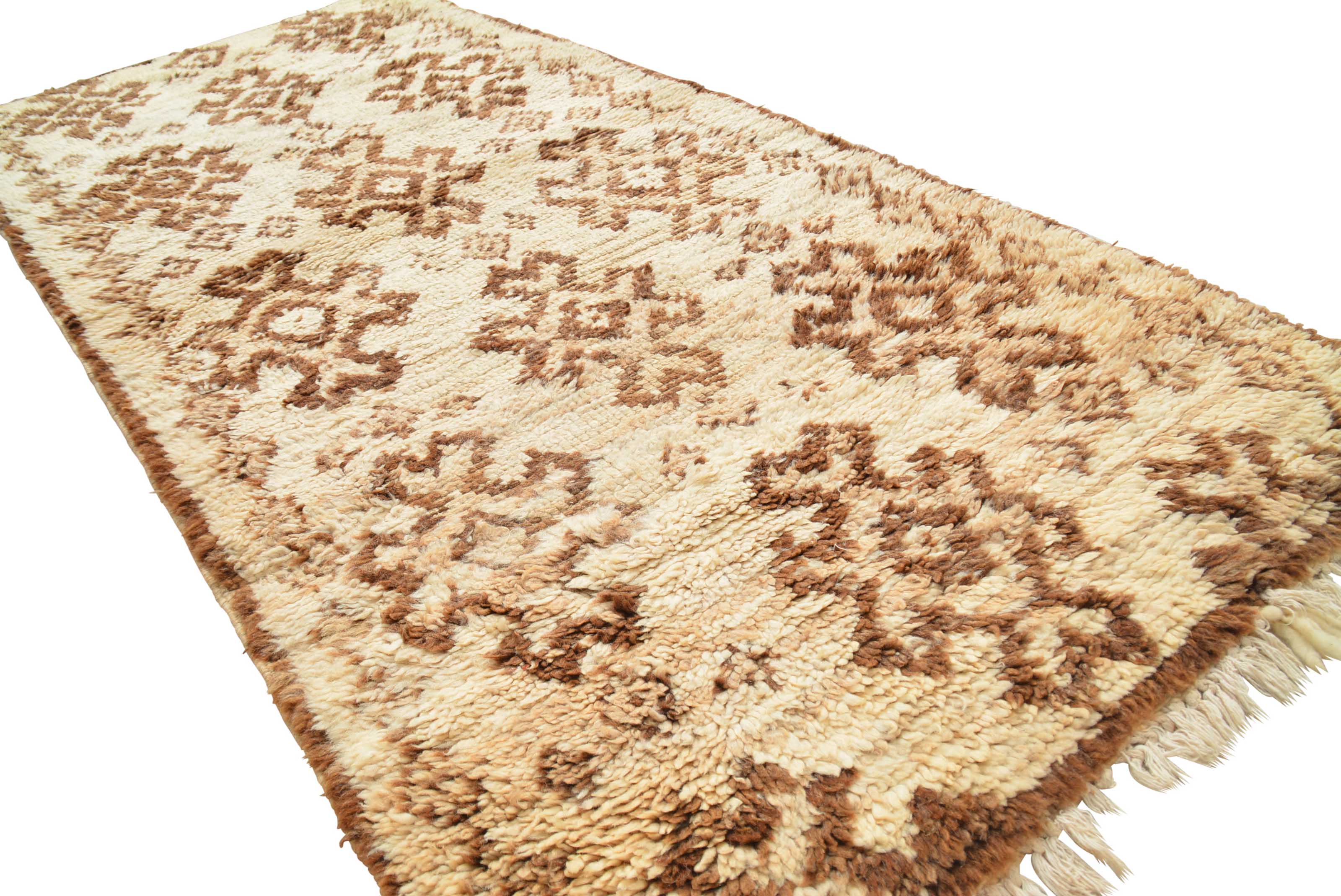 Brown Vintage Rugs Vintage Moroccan Rug | Illuminate Collective