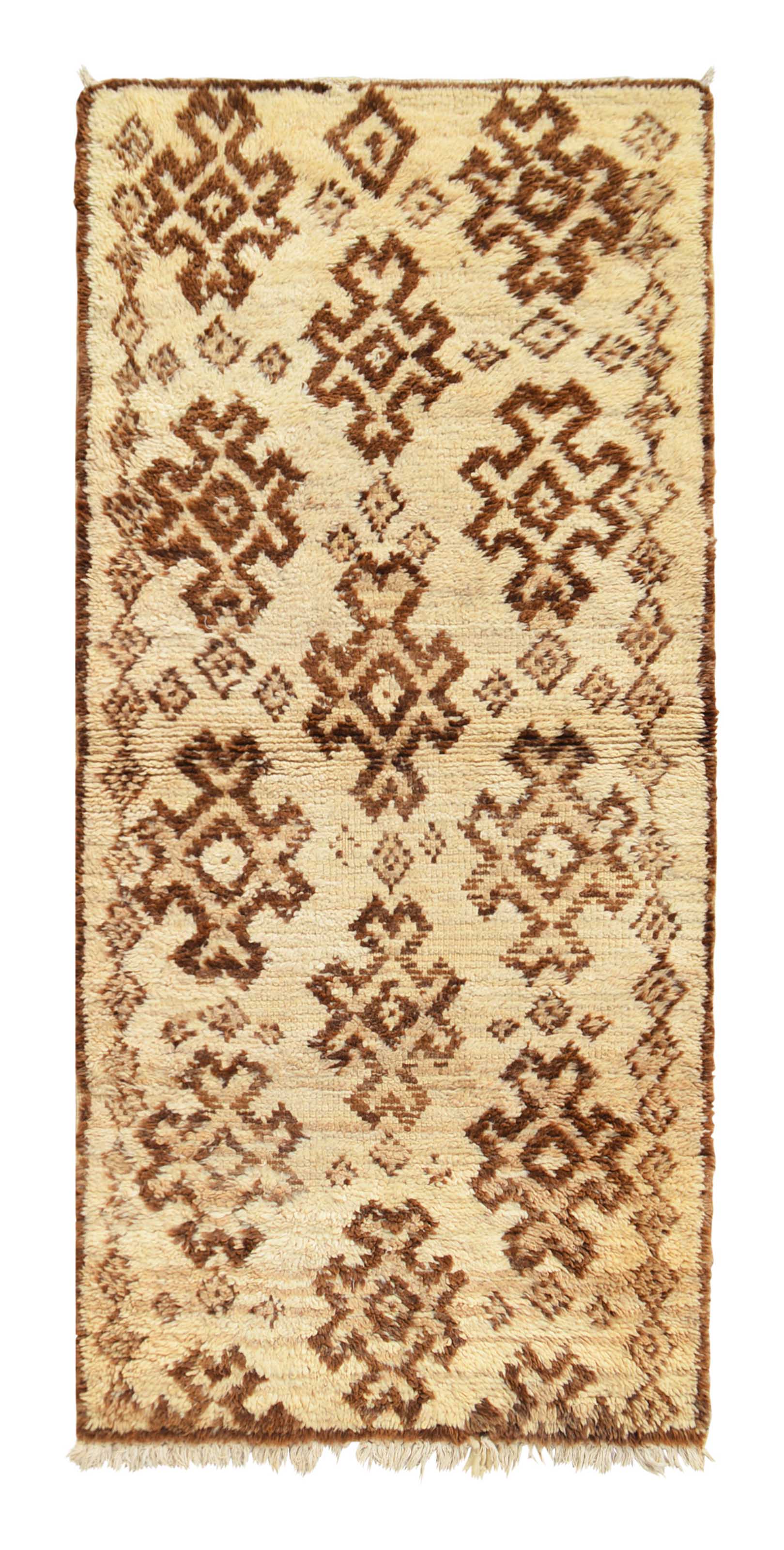 Brown Vintage Rugs Vintage Moroccan Rug | Illuminate Collective