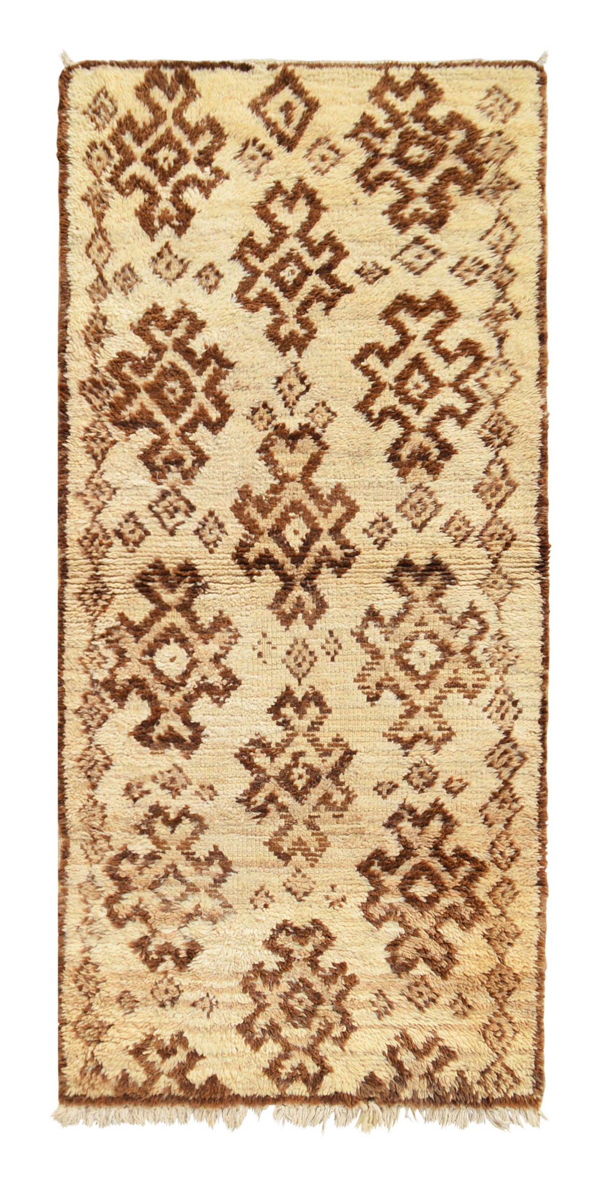 Brown Vintage Rugs Vintage Moroccan Rug | Illuminate Collective