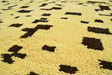 Cheetah - Yellow/ Black Morrocan Rug