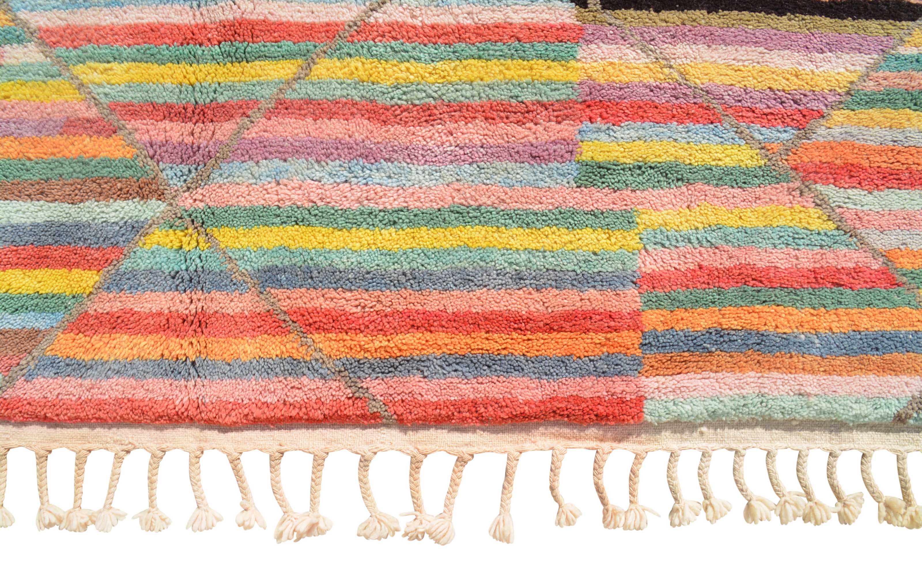 Colorful Beni Handmade Rug - Add a Pop of Color to Your Home