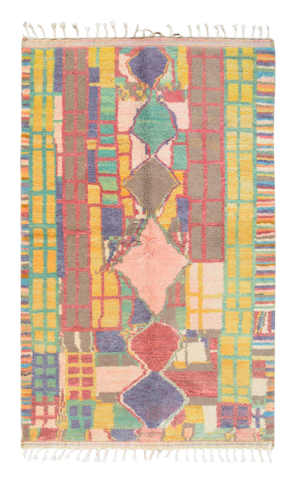 Colorful Diamond Rug