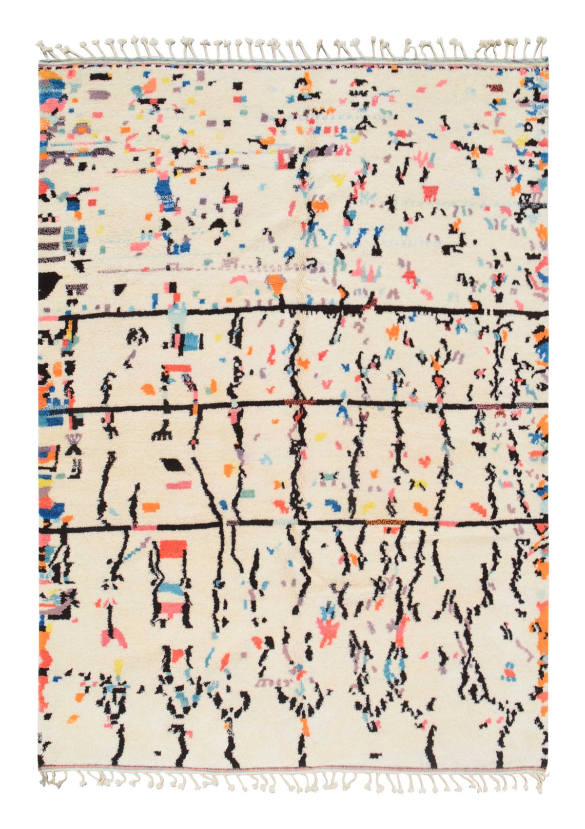 Colorful dots Moroccan Rug