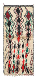 Colorful Moroccan Rug | Red and Black Rugs