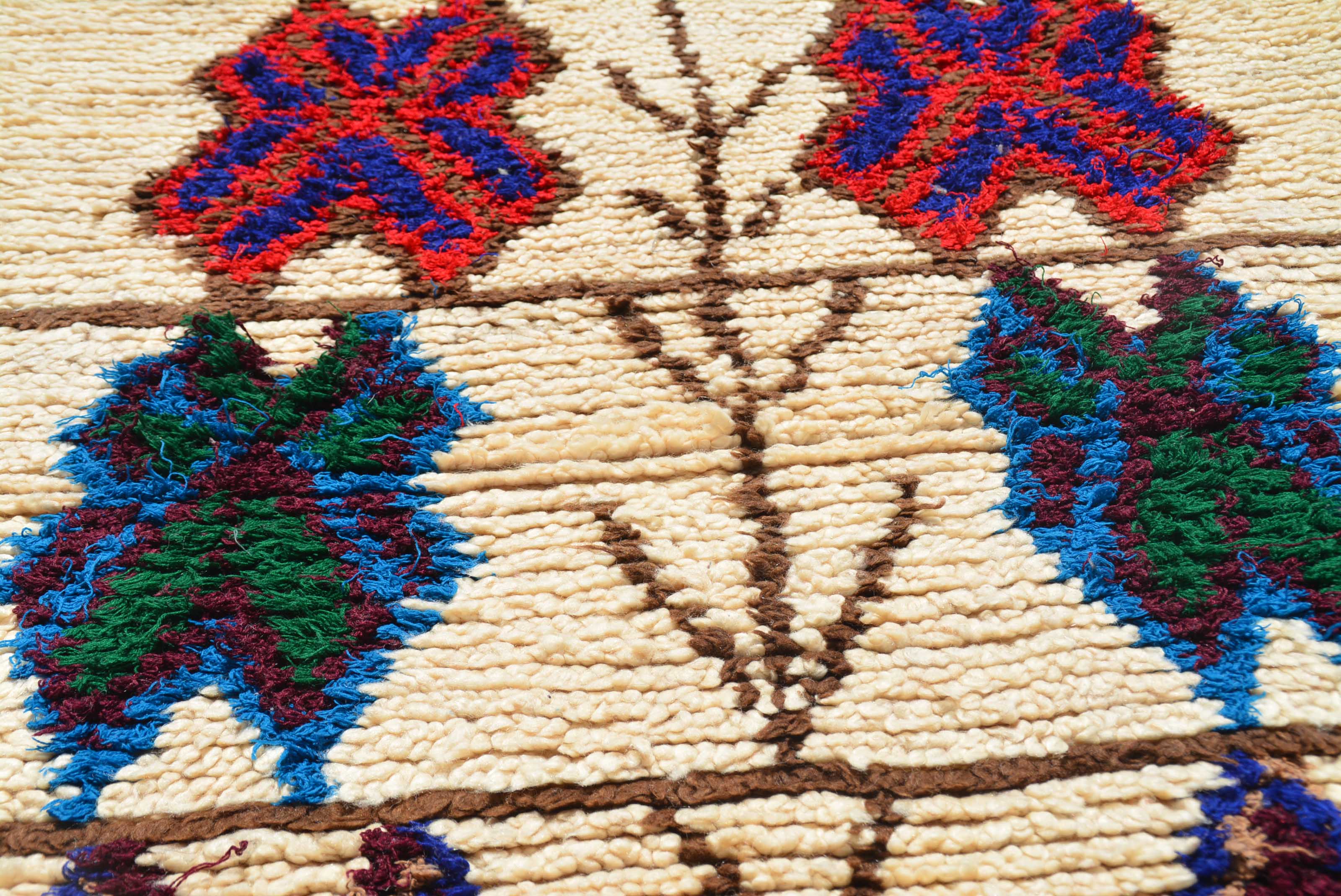 Faded Vintage Rugs | Designer Area Rugs Moroccan Rug 1 | Illuminate Collective